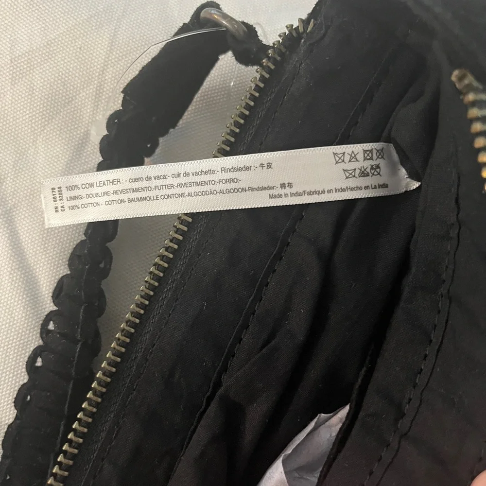 NWT Free People Cody Cross body bag in purple suede. ONE has tags, others NWOT - Picture 10 of 15